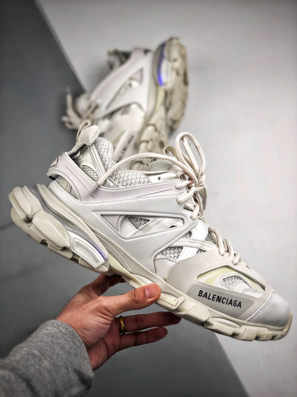Balenciaga Track Reps Sneaker “WHITE” No Lights