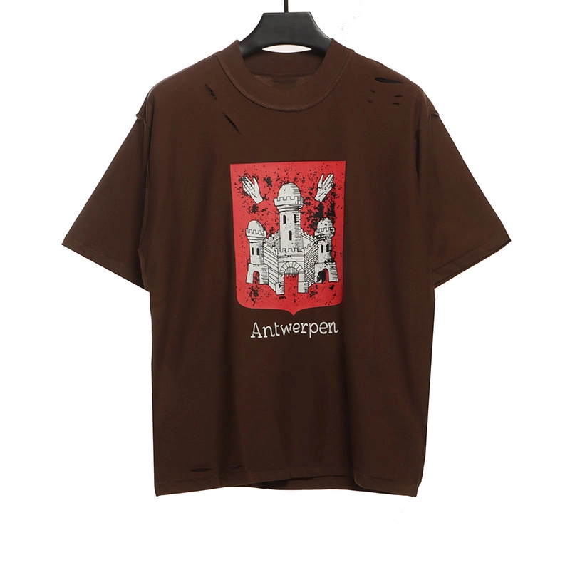 Balenciaga Anti-car Holes And Cracks T-shirt Reps