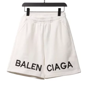 Balenciaga-Black-And-White-Embroidered-Letter-Shorts-2.webp
