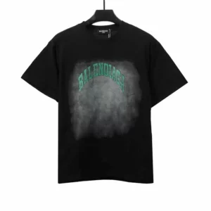 Balenciaga-Blurred-Green-Logo-T-Shirt.webp