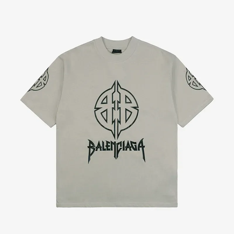 Balenciaga Three-Dimensional T-Shirt With Double-B Letter Print Reps
