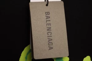 Balenciaga-Green-Lacquered-Double-B-T-Shirt-5.webp