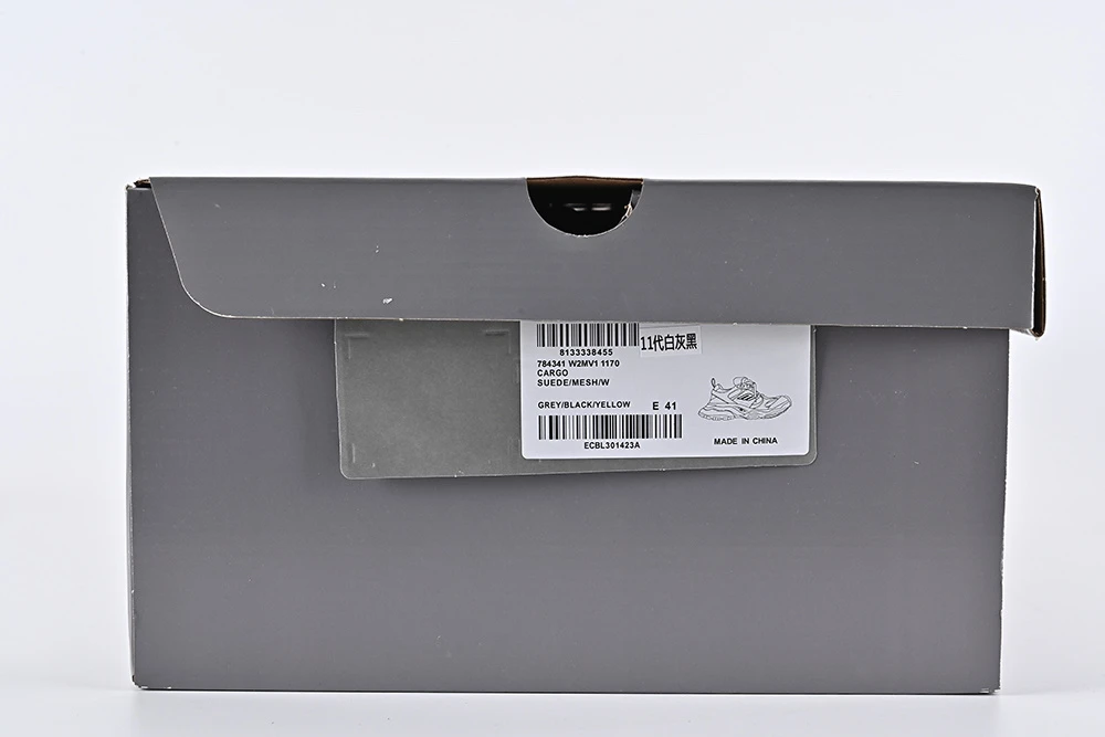Balenciaga-Mens-Cargo-Sneaker-in-GreyBlack-And-Yellow-Top-Version-REPS33.webp