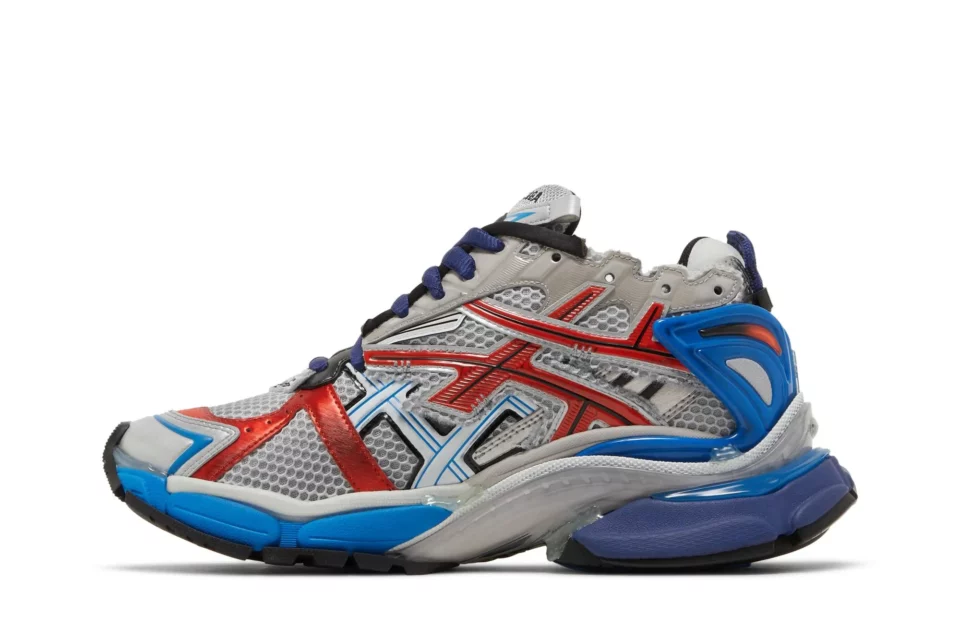 Balenciaga Runner Sneaker 'Grey Red Blue' Reps