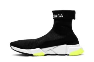 Balenciaga-Speed-Sneaker-Cuffed-Black-Yellow-Reps.webp