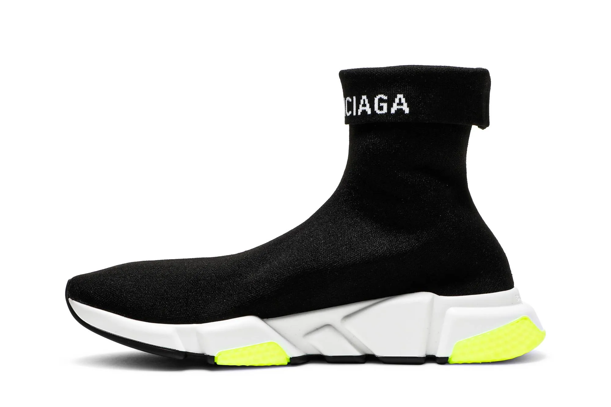 Balenciaga-Speed-Sneaker-Cuffed-Black-Yellow-Reps.webp