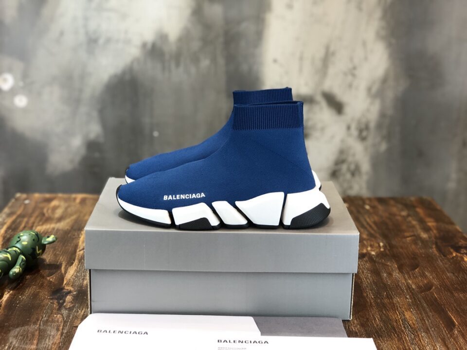 Balenciaga Reps Speed Trainer 2.0 “Blue White Sneaker”