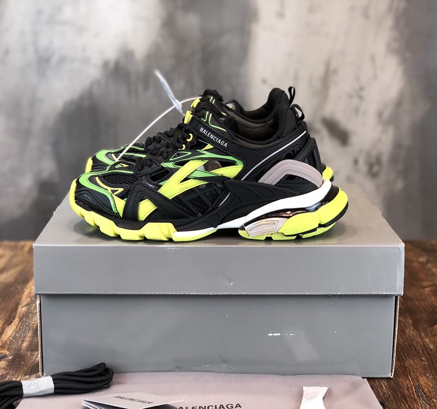 Balenciaga Track 2 Sneaker Reps “Black and Yellow”