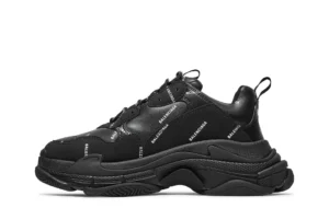 Balenciaga-Triple-S-Sneaker-Allover-Logo-Black-Reps.webp