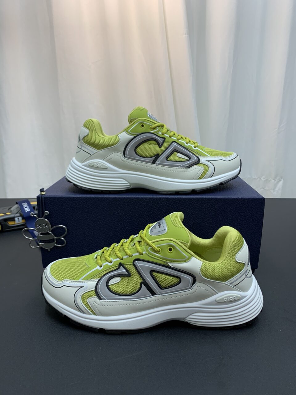 DIOR B30 Sneaker Cream & Yellow