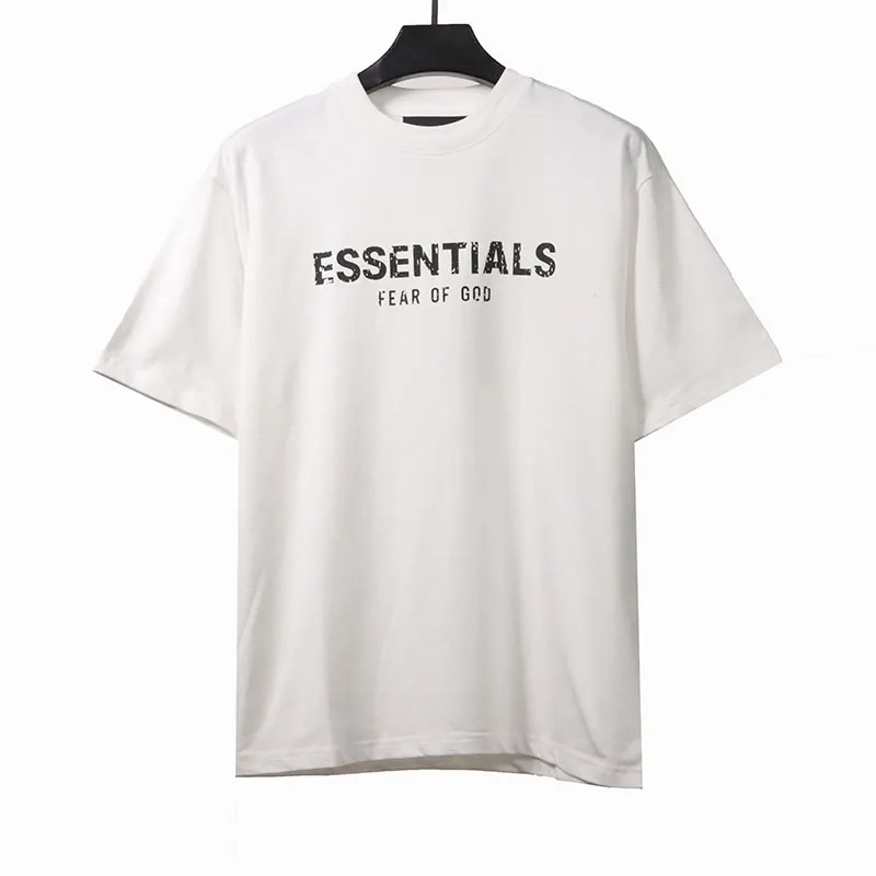 Fear Of God Essentials Broken Letter T-Shirt