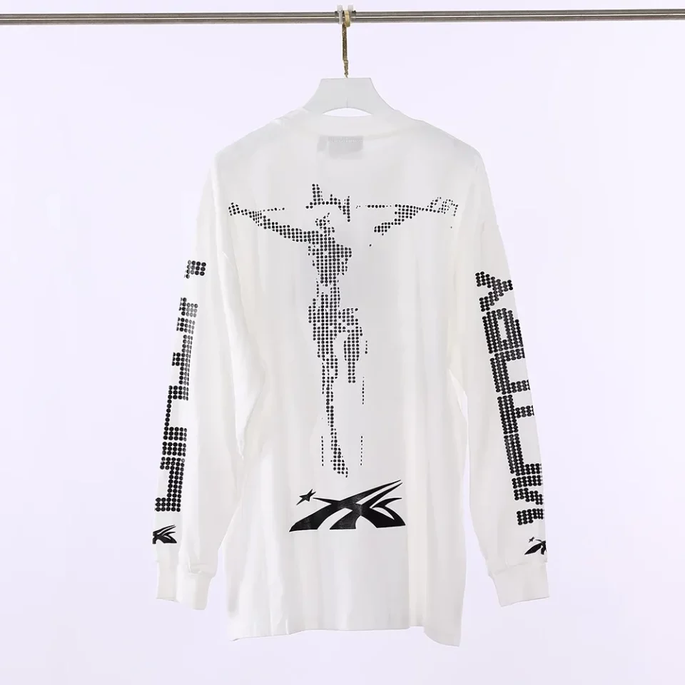 Hellstar Scoreboard Long Sleeve T-Shirt ‘White’ Top Version