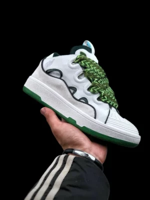 Lanvin-Curb-Sneakers-White-Green-7.webp