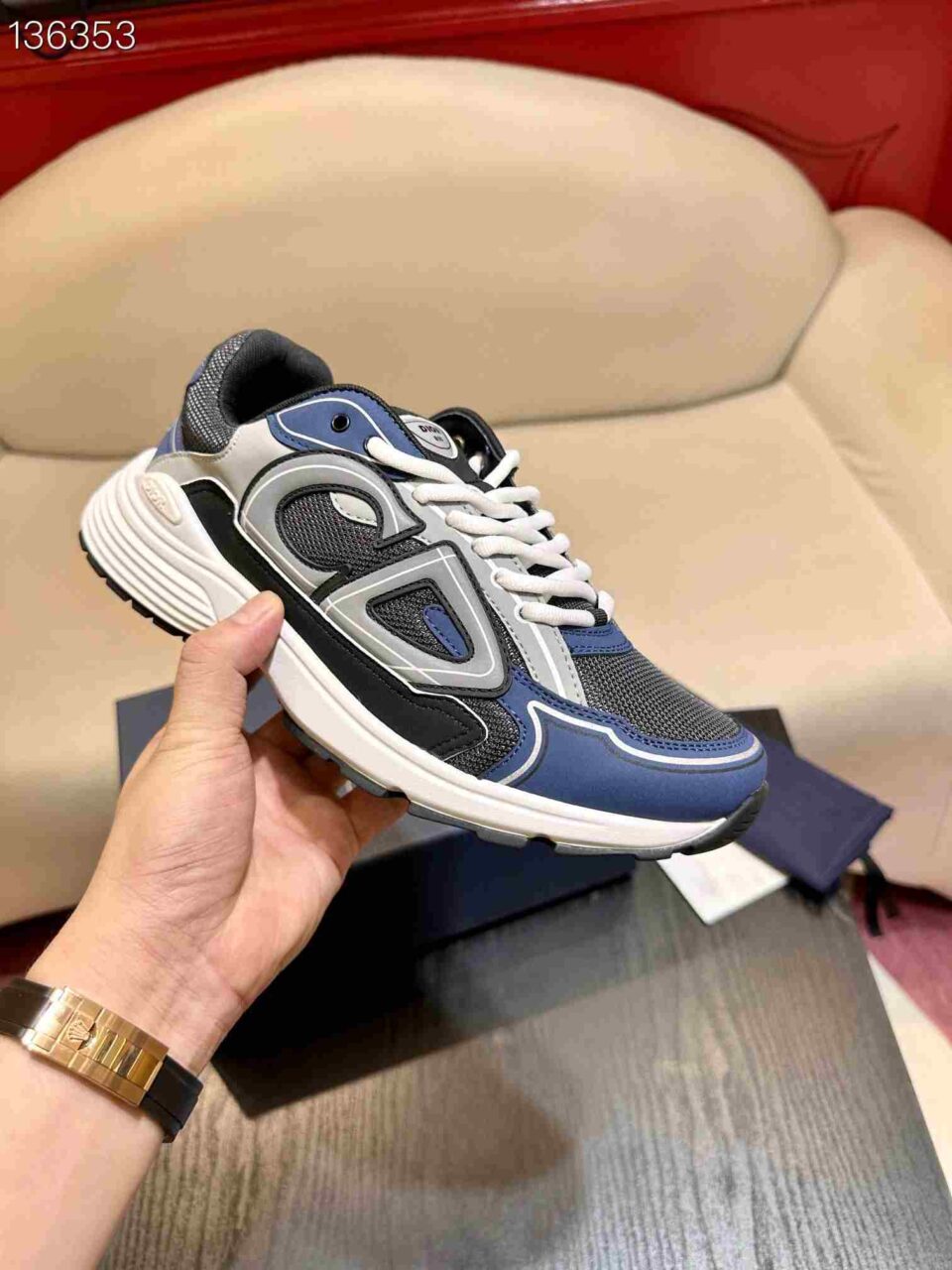 DIOR B30 Sneaker Blue/Black