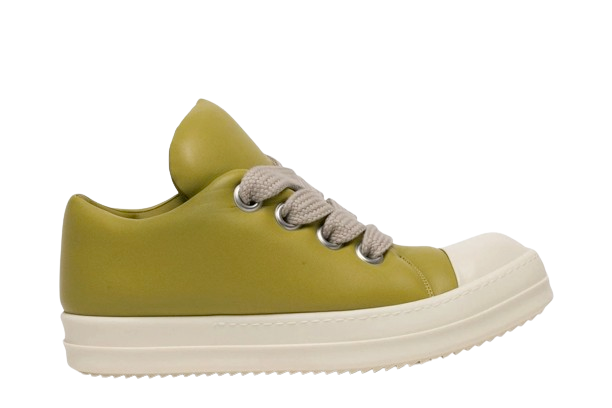 Rick Owens Luxor Low ‘Acid Milk’ Lace Padded REPS