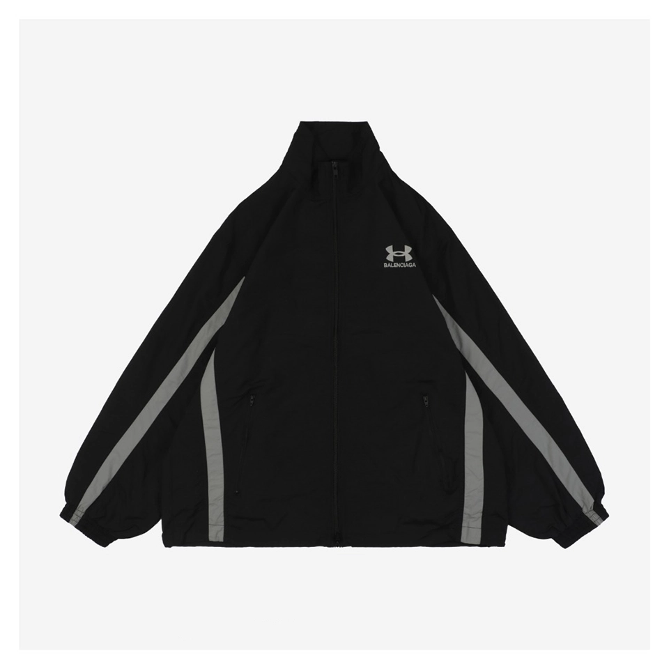 Balenciaga x UA Logo Stand Collar Jacket