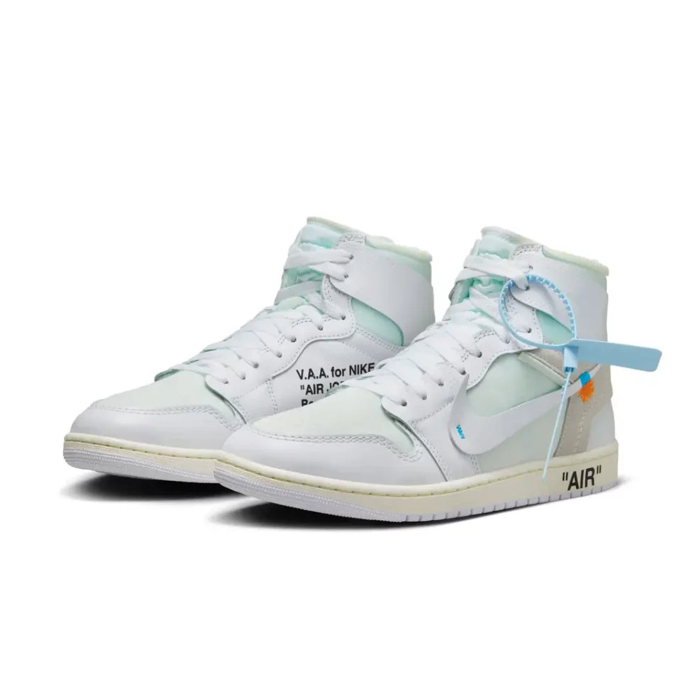 Virgil Abloh Archive x Air Jordan 1 High OG Alaska reps