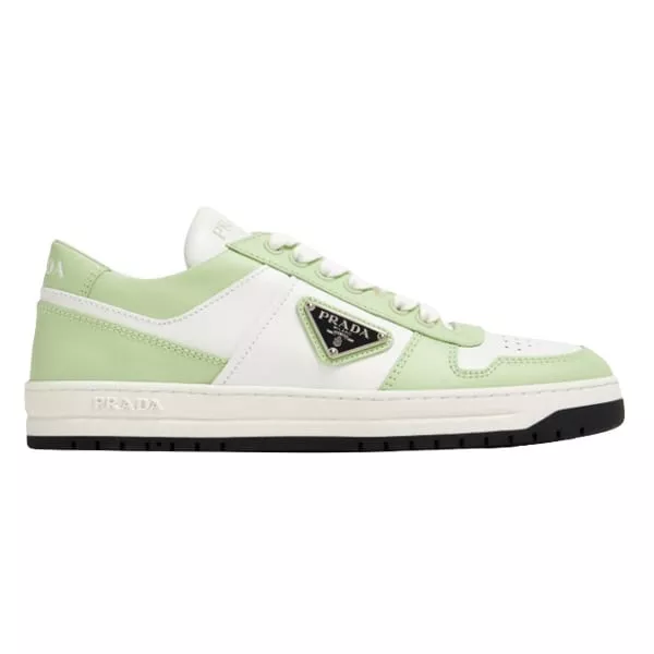 PRADA DOWNTOWN LEATHER SNEAKERS