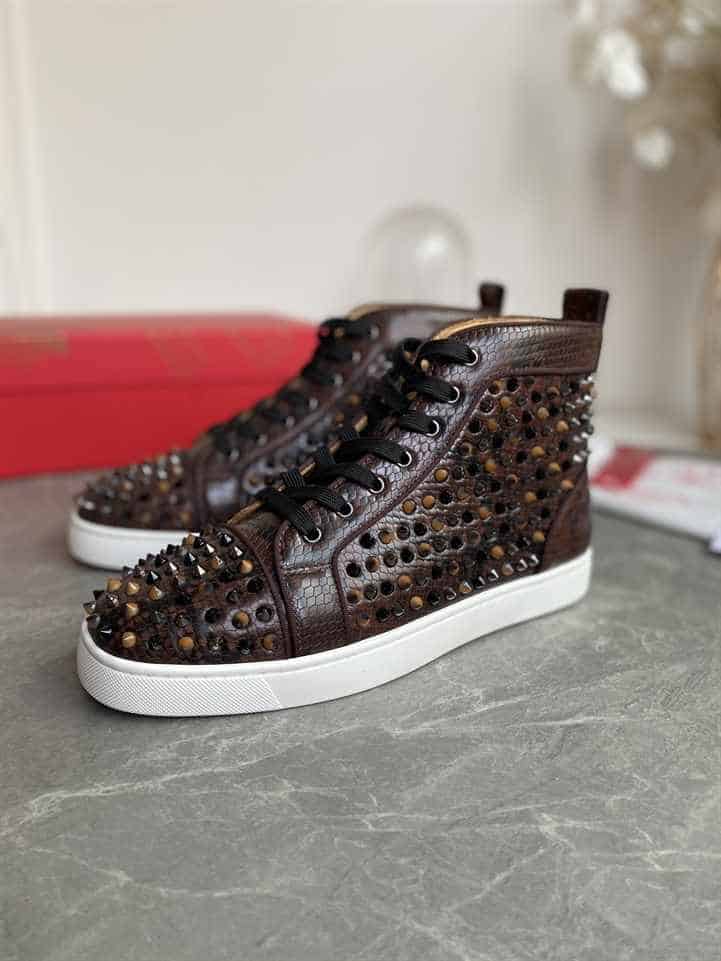 CHRISTIAN LOUBOUTIN HIGH TOP SNEAKER