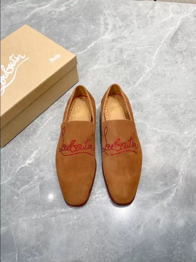 CHRISTIAN LOUBOUTIN DANDELION LOAFERS