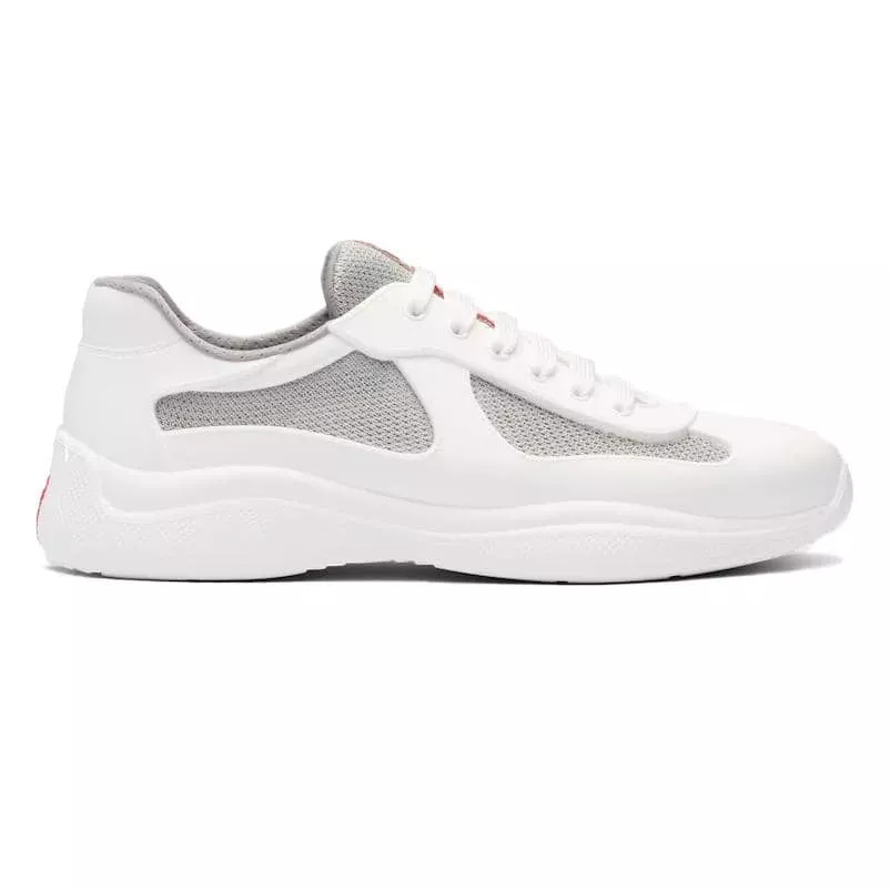 PRADA AMERICA’S CUP SOFT RUBBER AND BIKE FABRIC SNEAKERS