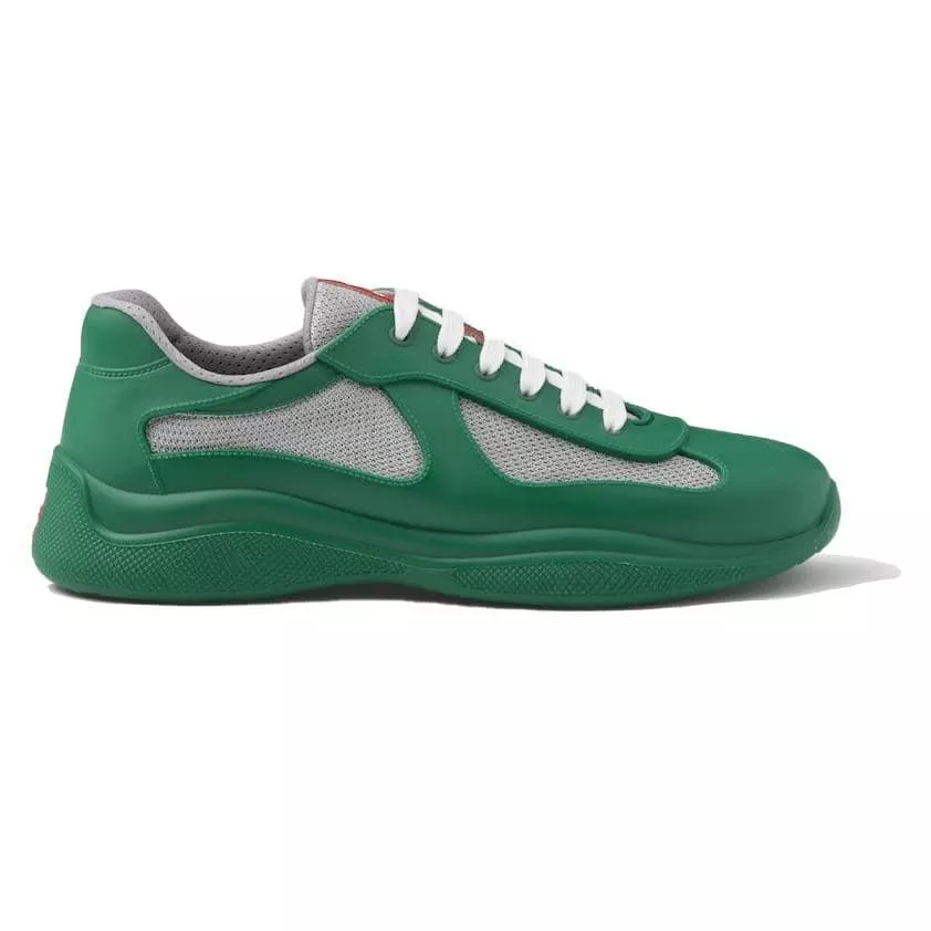 PRADA AMERICA’S CUP SOFT RUBBER AND BIKE FABRIC SNEAKERS