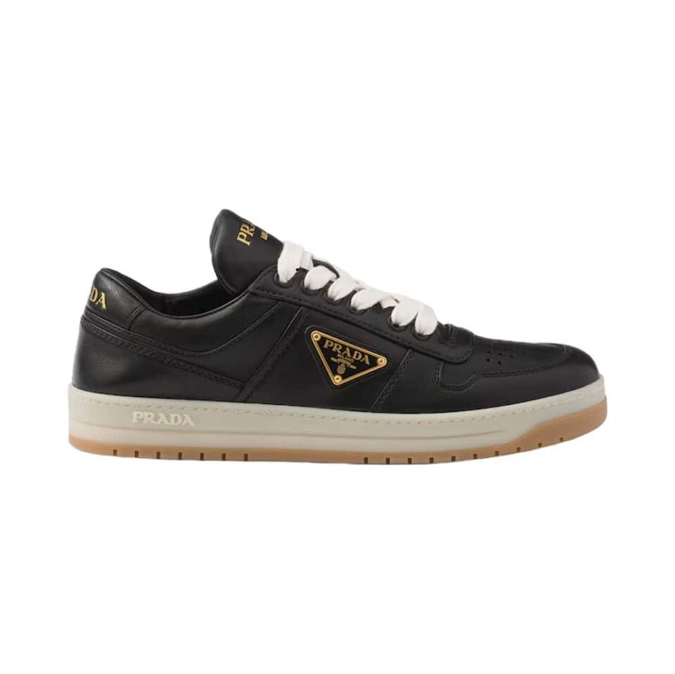 PRADA DOWNTOWN NAPPA LEATHER SNEAKERS