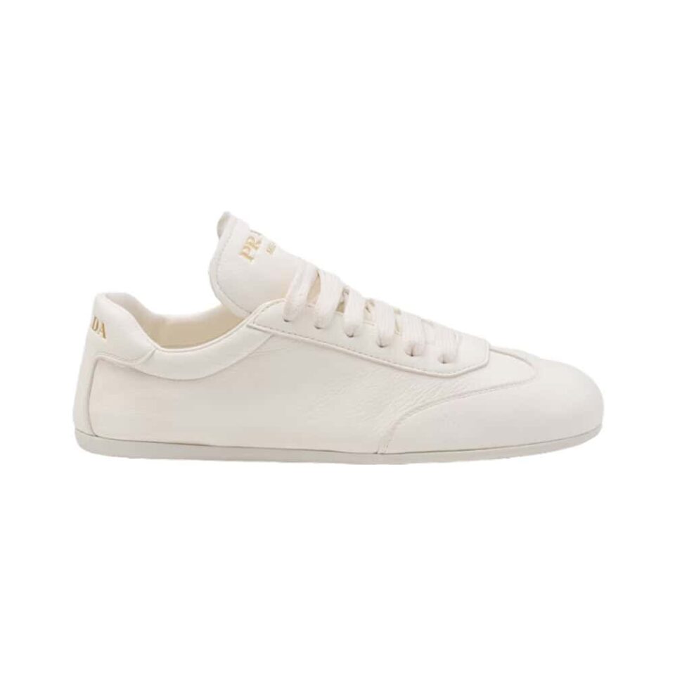 PRADA LEATHER SNEAKERS