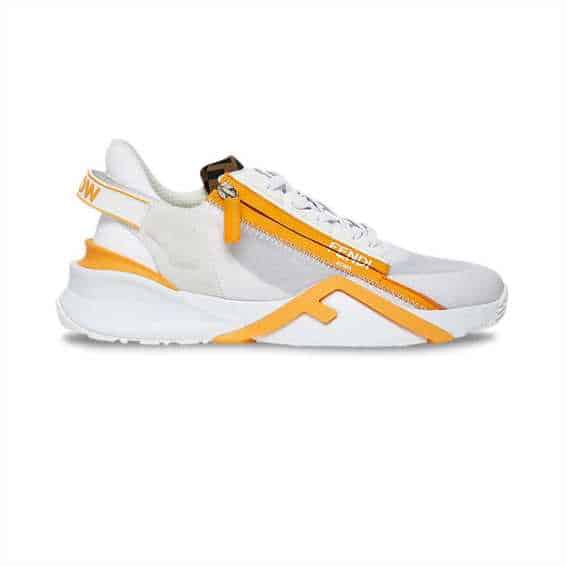 FENDI CHUNKY LACE-UP TRAINERS YELLOW – FD20